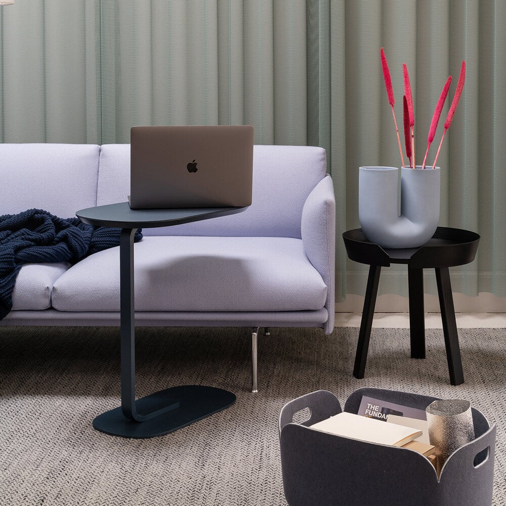 Relate Beistelltisch H 60,5cm Schwarz