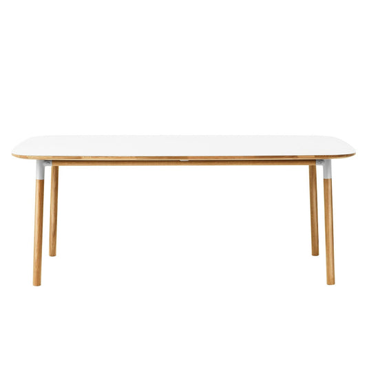 Form Esstisch 200x95cm Schwarz