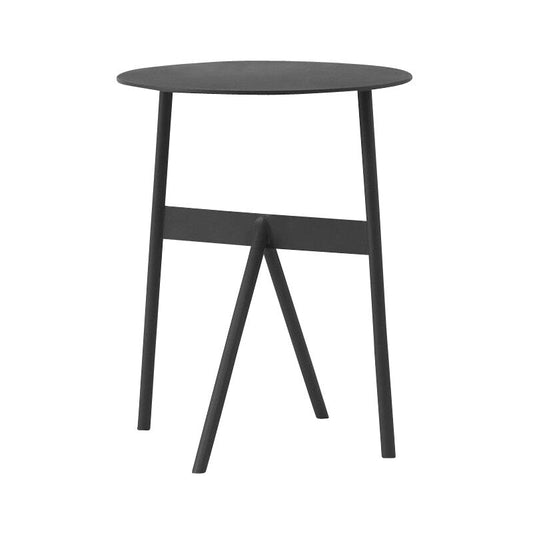 Stock Beistelltisch Schwarz