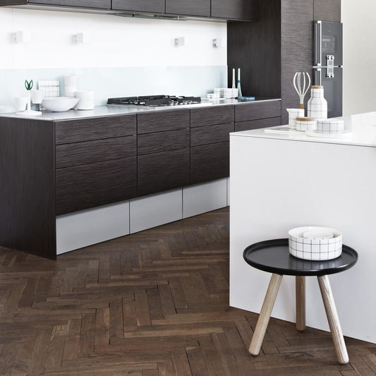Tablo Beistelltisch Ø50cm Schwarz