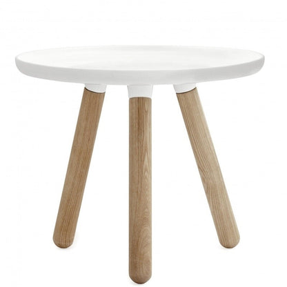 Tablo Beistelltisch Ø50cm Weiß
