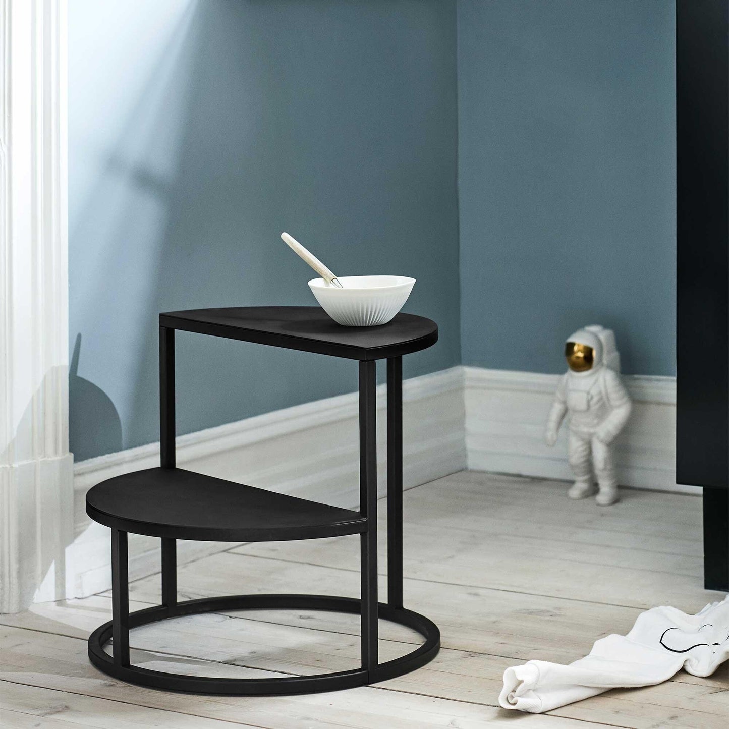 Dais Stufenhocker/ Tritthocker Schwarz