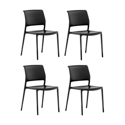 Ara 310 Gartenstuhl 4er Set Schwarz