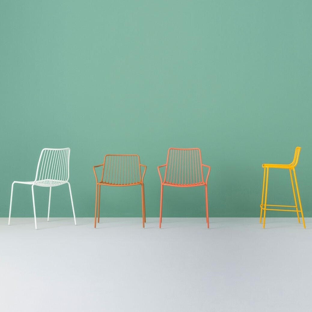 Nolita 3650 Gartenstuhl/ niedrige Rückenlehne Natur