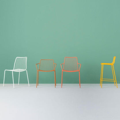 Nolita 3650 Gartenstuhl/ niedrige Rückenlehne Schwarz