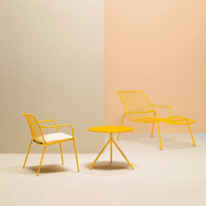 Nolita 3650 Gartenstuhl/ niedrige Rückenlehne Schwarz