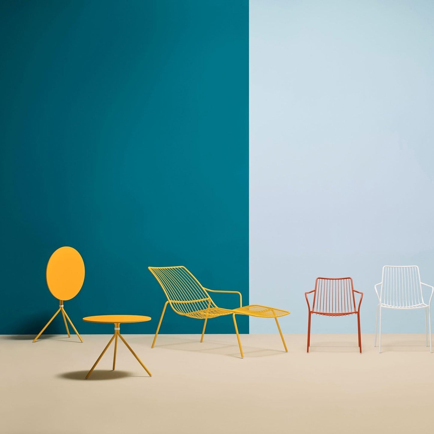 Nolita 3650 Gartenstuhl/ niedrige Rückenlehne Schwarz