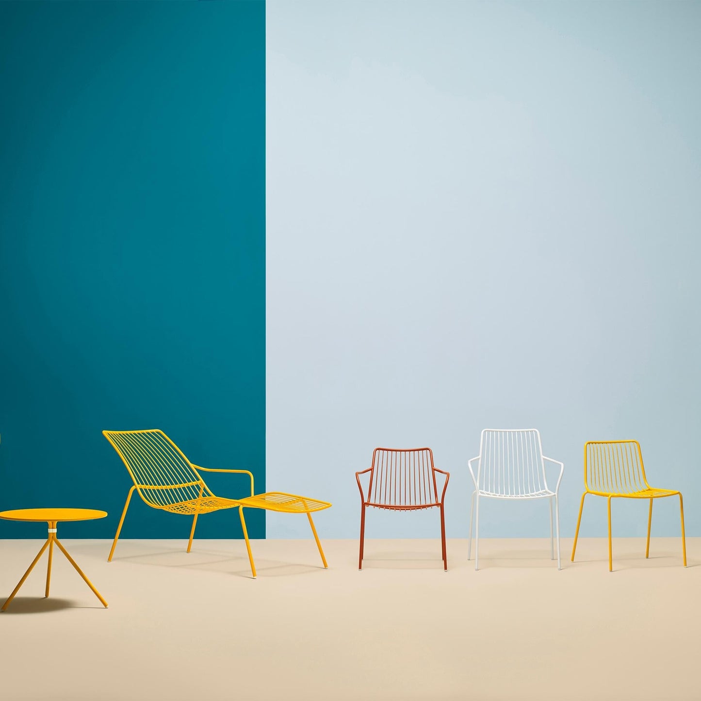 Nolita 3655 Gartenarmlehnstuhl/niedrige Rückenlehne Anthrazit