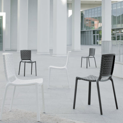 Tatami 305 Gartenstuhl 4er Set Anthrazit
