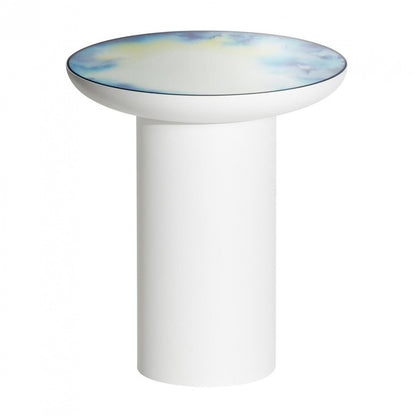 Francis Tall Mirror Beistelltisch Weiß