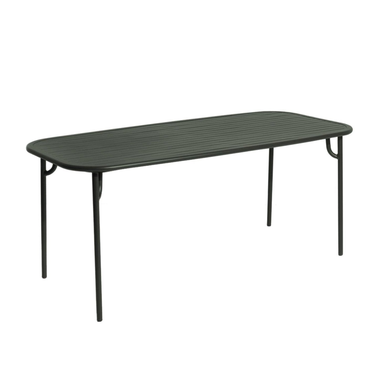 Week-End Gartentisch 85x180cm Schwarz