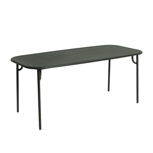 Week-End Gartentisch 85x180cm Schwarz