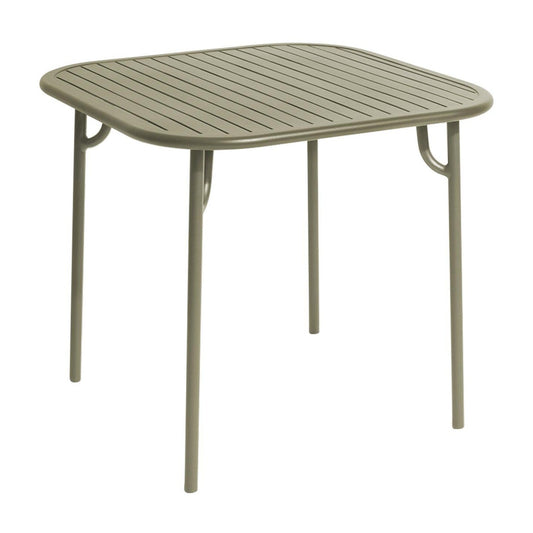 Week-End Gartentisch 85x85cm Schwarz