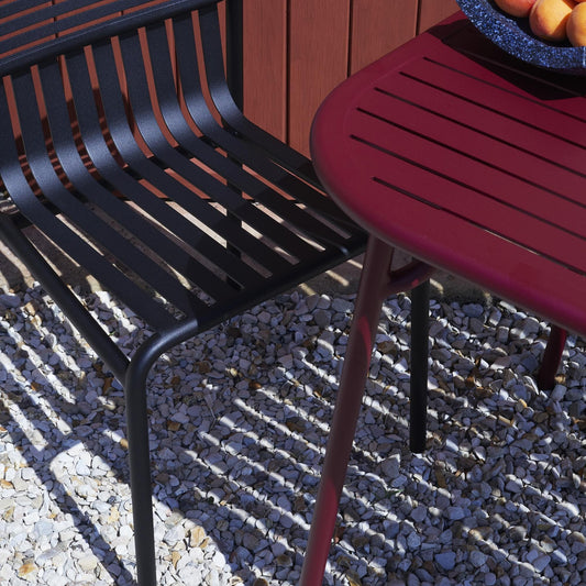 Week-End Gartentisch 85x85cm Schwarz