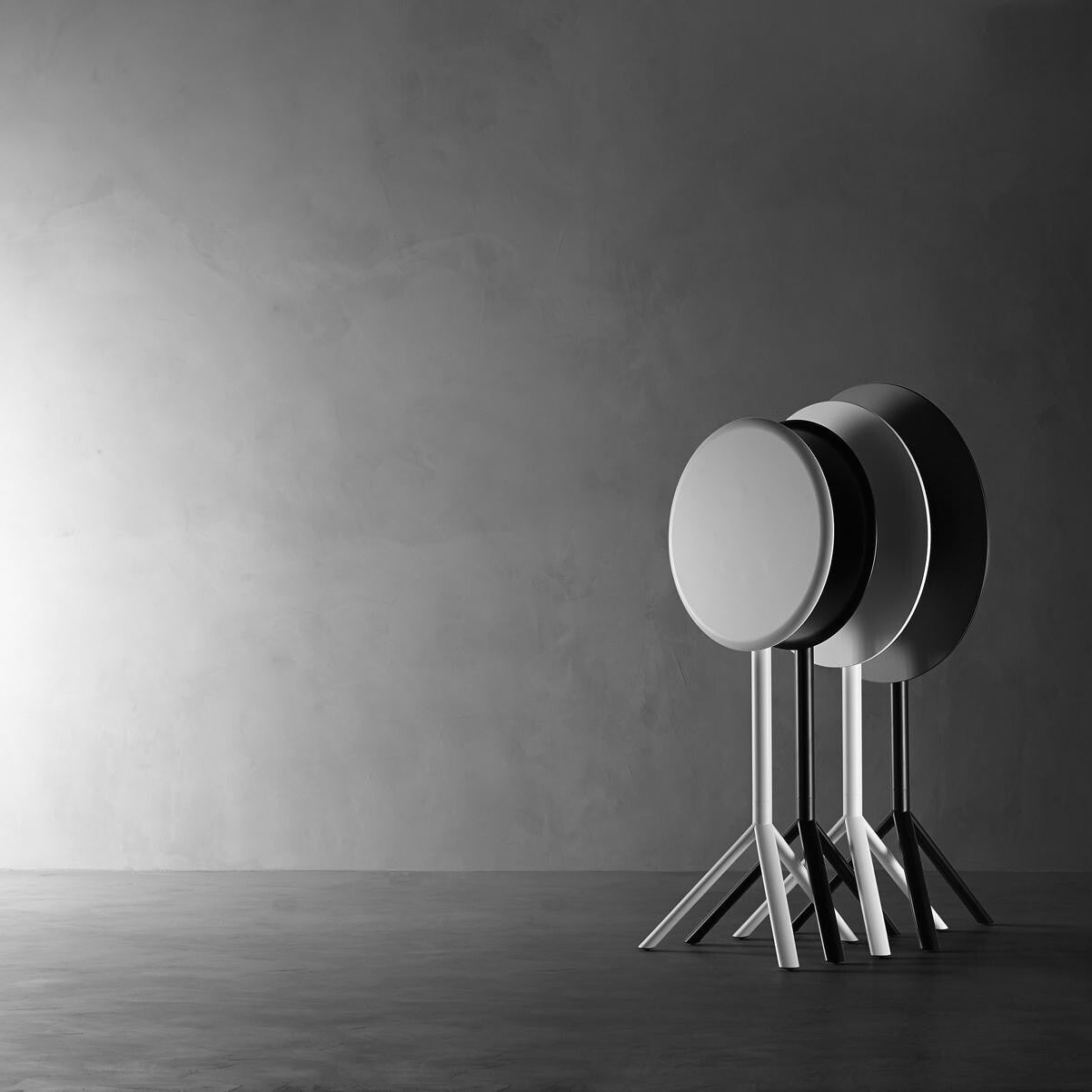 Miura Bistrotisch Ø80cm Weiß