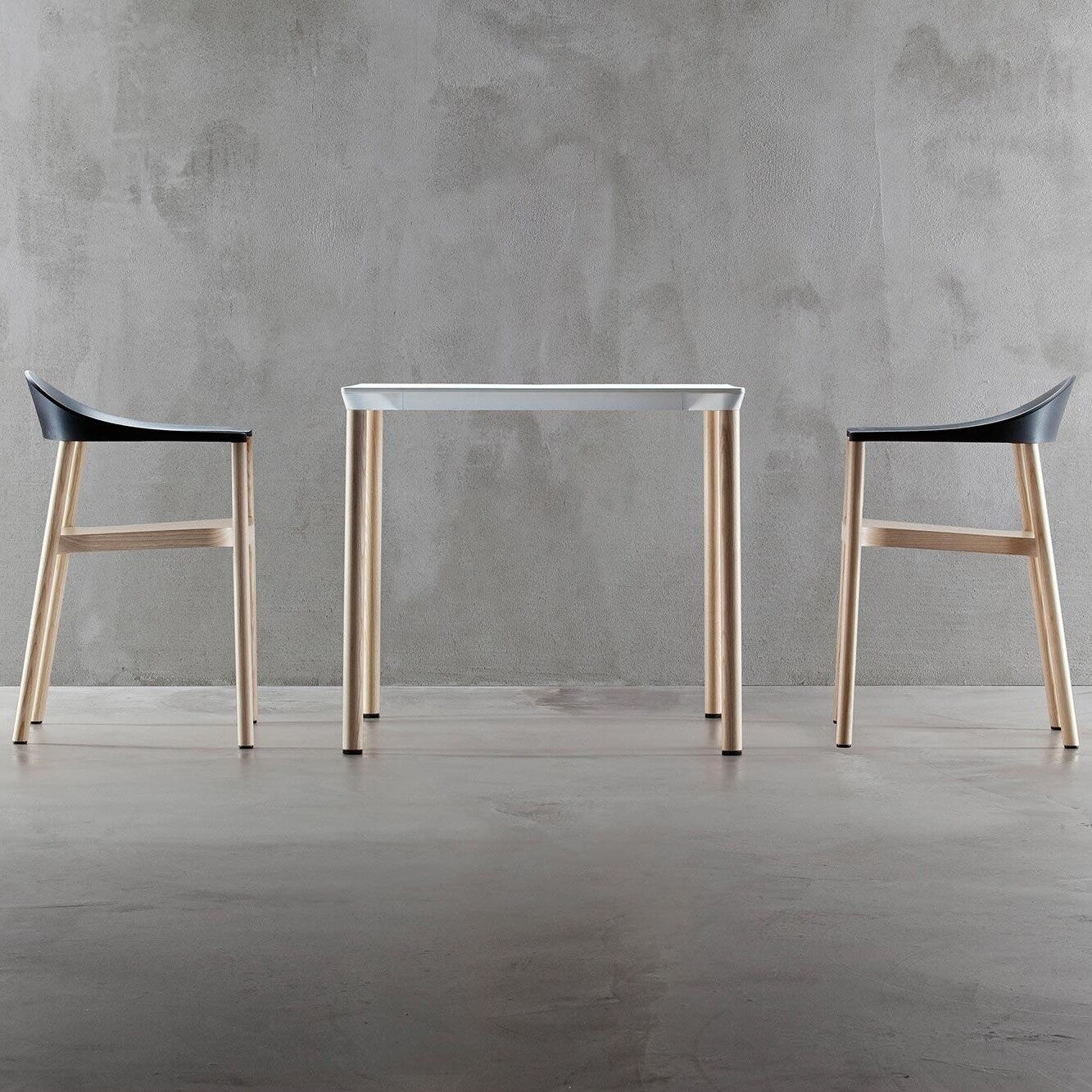 Monza Tisch 80x80x73cm Schwarz