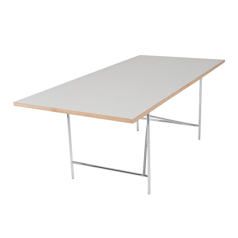 Eiermann 1 Tisch 180x90cm Gestell exzentrisch Weiß