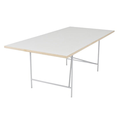 Eiermann 1 Tisch 180x90cm Gestell exzentrisch Weiß