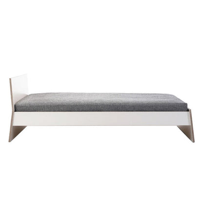 Stockholm Doppelbett 180x200cm mit Kopfteil Weiß