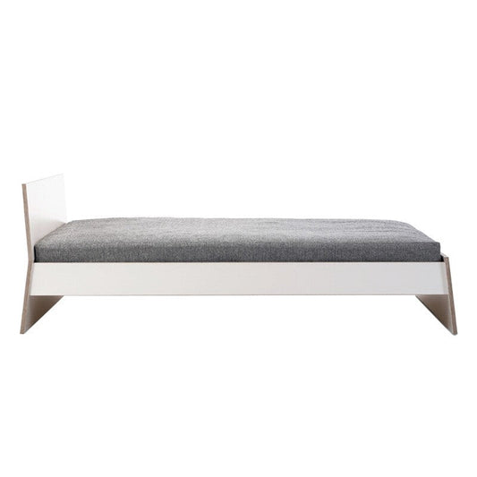 Stockholm Doppelbett 180x200cm mit Kopfteil Weiß