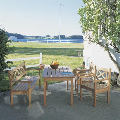 Skagerak Skagen Gartenarmlehnstuhl Weiß