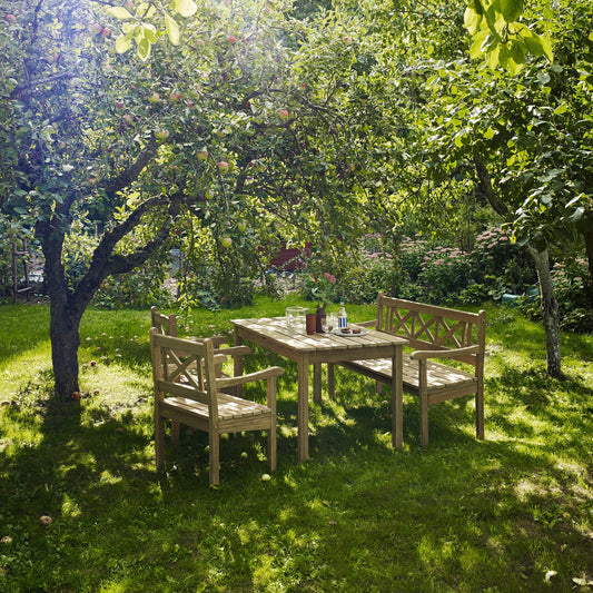 Skagerak Skagen Gartenbank 150cm Weiß