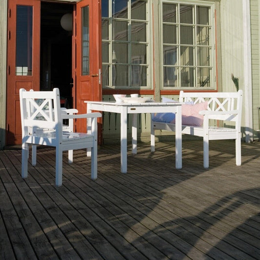 Skagerak Skagen Gartentisch 140x78x73cm Weiß