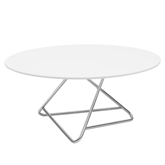 Tribeca Beistelltisch Ø90cm Weiß