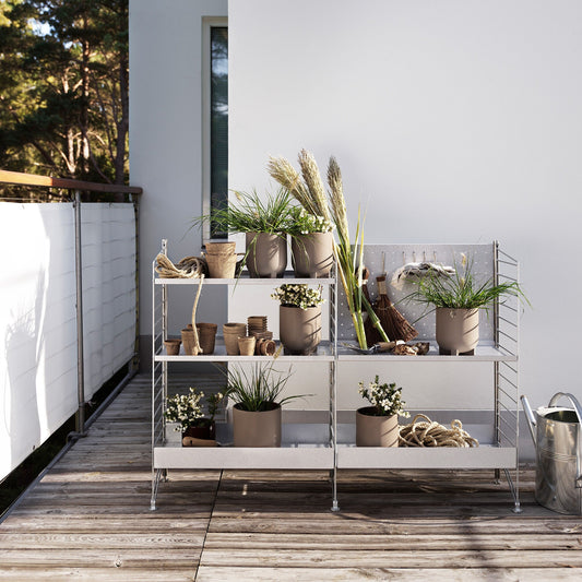 String System Outdoor Standregal 116x85x60cm