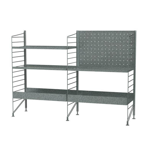 String System Outdoor Standregal 116x85x60cm