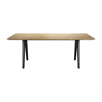 1500 Esstisch 200x100cm Schwarz