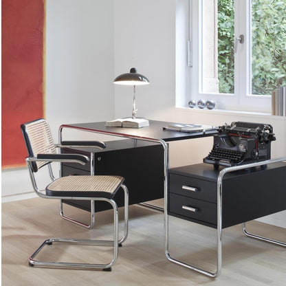 Aktionsset S 64 V Freischwinger + Fell Schwarz
