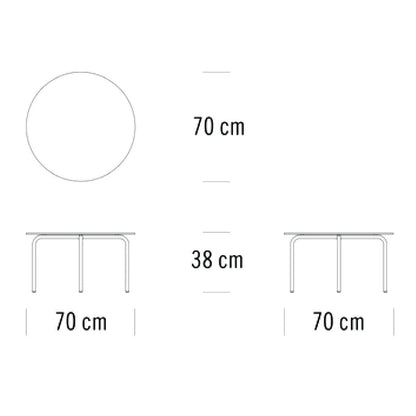 MR 516 Beistelltisch Schwarz