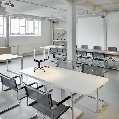 S 34 N Freischwinger Armlehnstuhl Schwarz