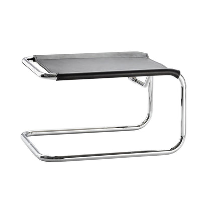 S 35 LH Fußhocker Kernleder Schwarz