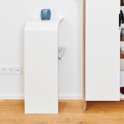 Find Konsolentisch mit Regalboden Weiß