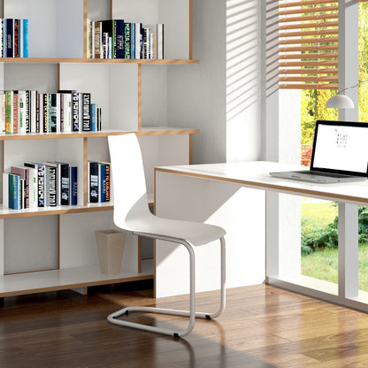 Freischwinger Stuhl Schwarz