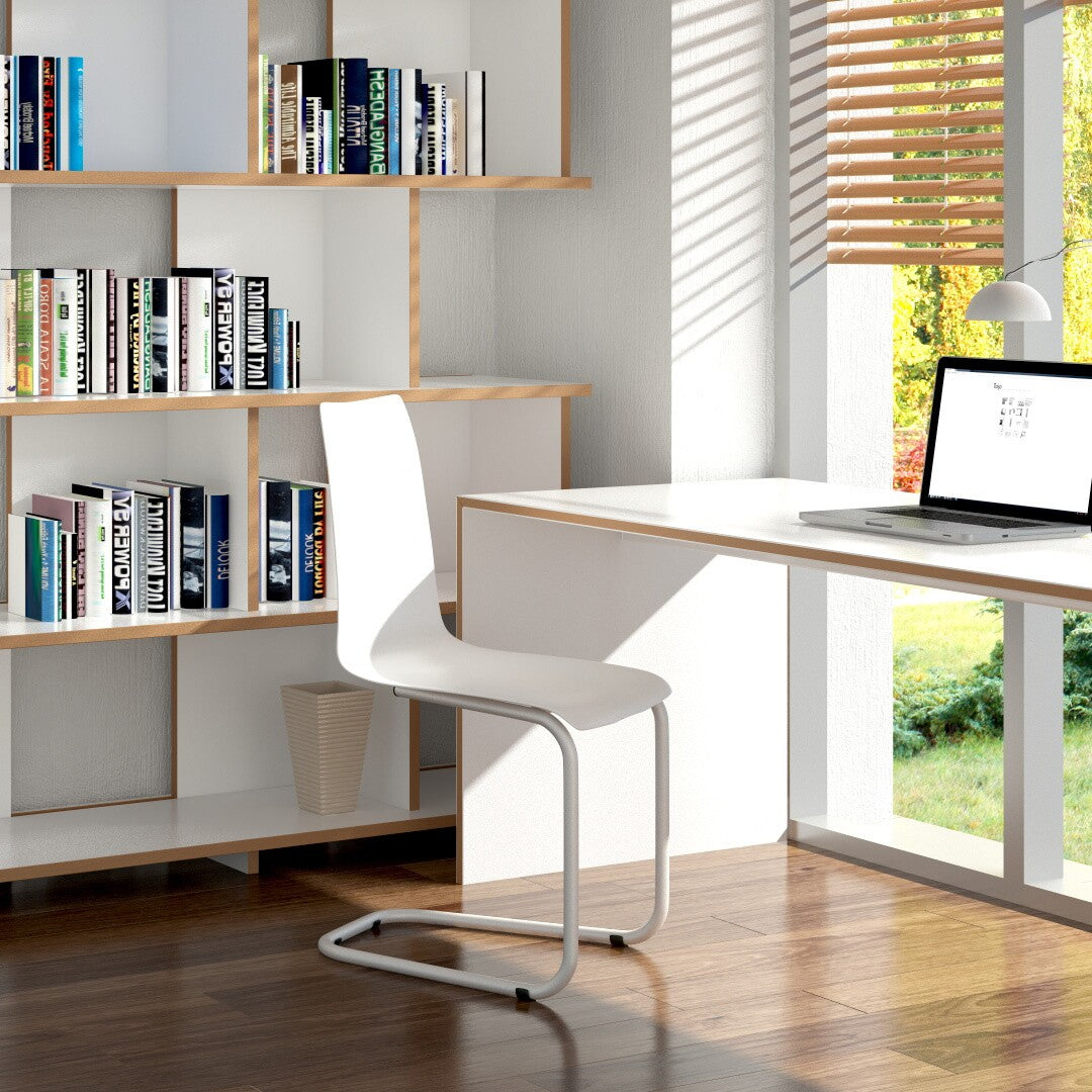 Freischwinger Stuhl Schwarz