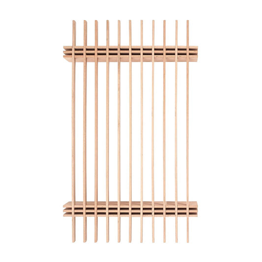 Parallel L Bett 205cm Natur