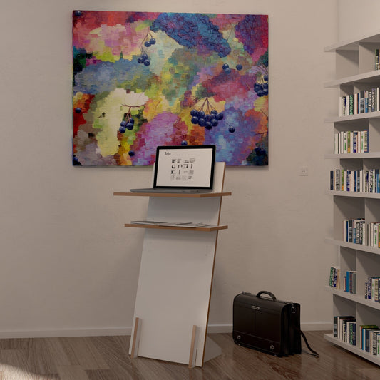 Pult Stehpult/Schreibtisch Weiß