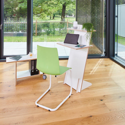 Pult Stehpult/Schreibtisch Weiß