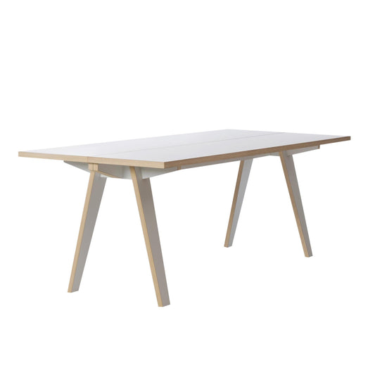 Steck Esstisch 200x90cm Weiß