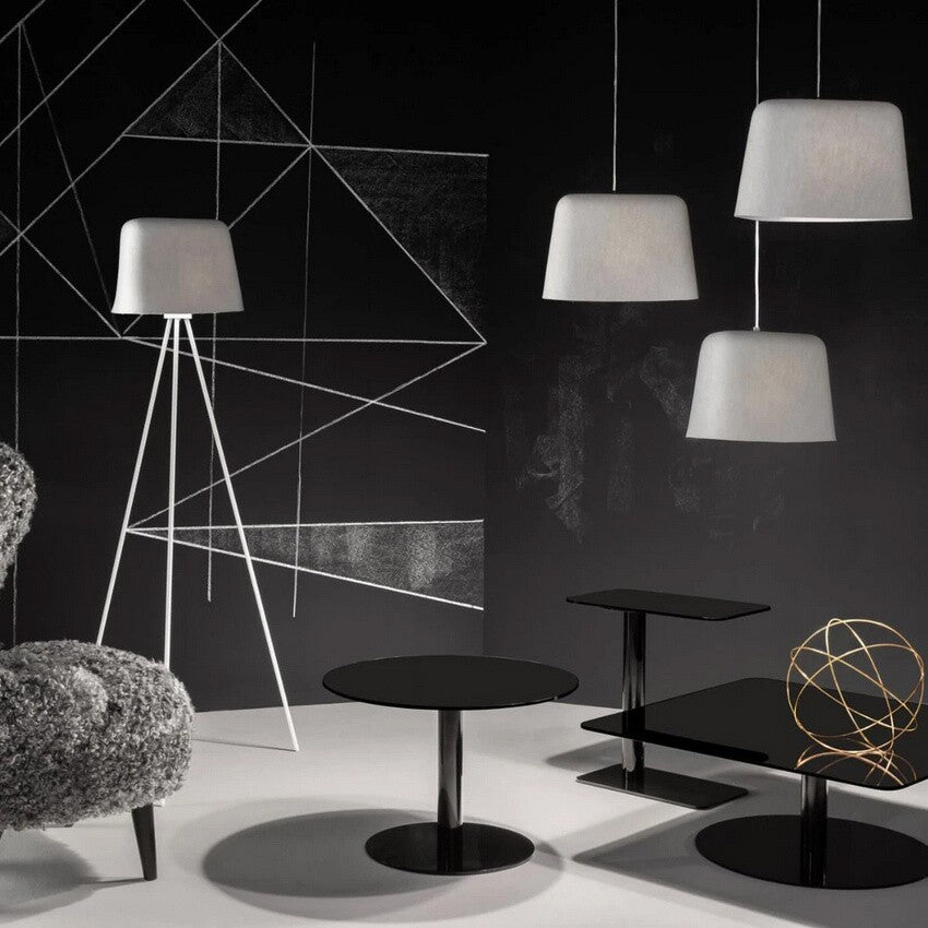 Flash Beistelltisch rechteckig Schwarz