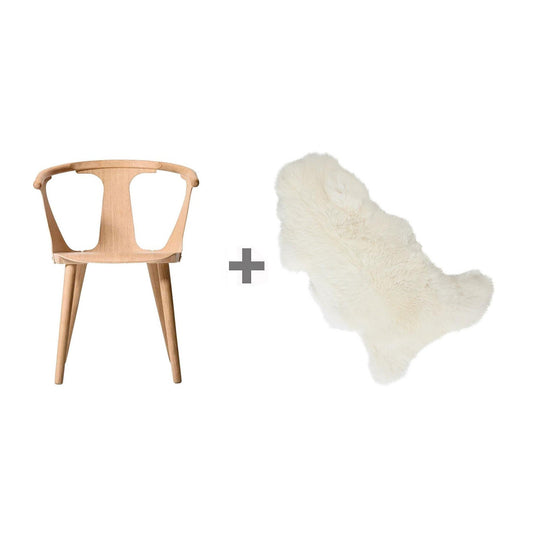 Aktionsset In Between Chair SK1 Stuhl + Fell Natur