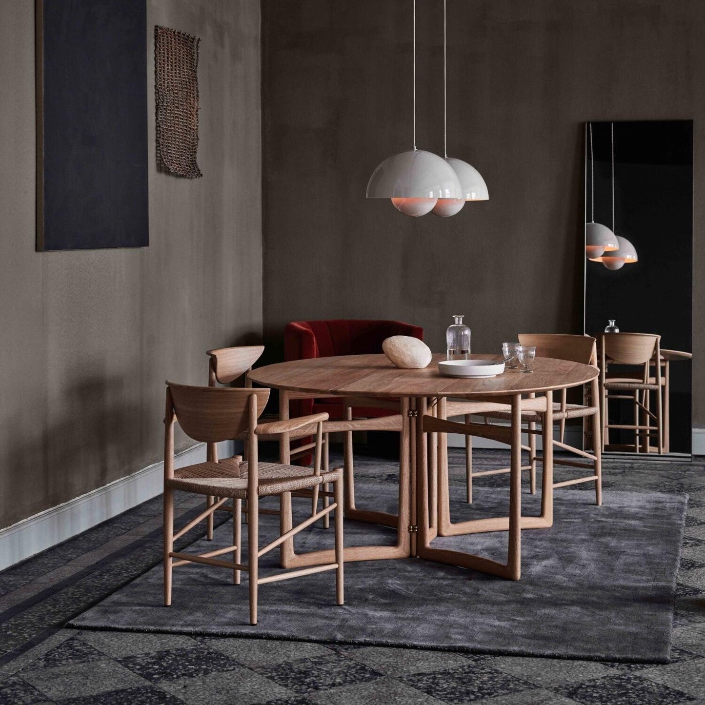 Drawn HM4 Armlehnstuhl Natur