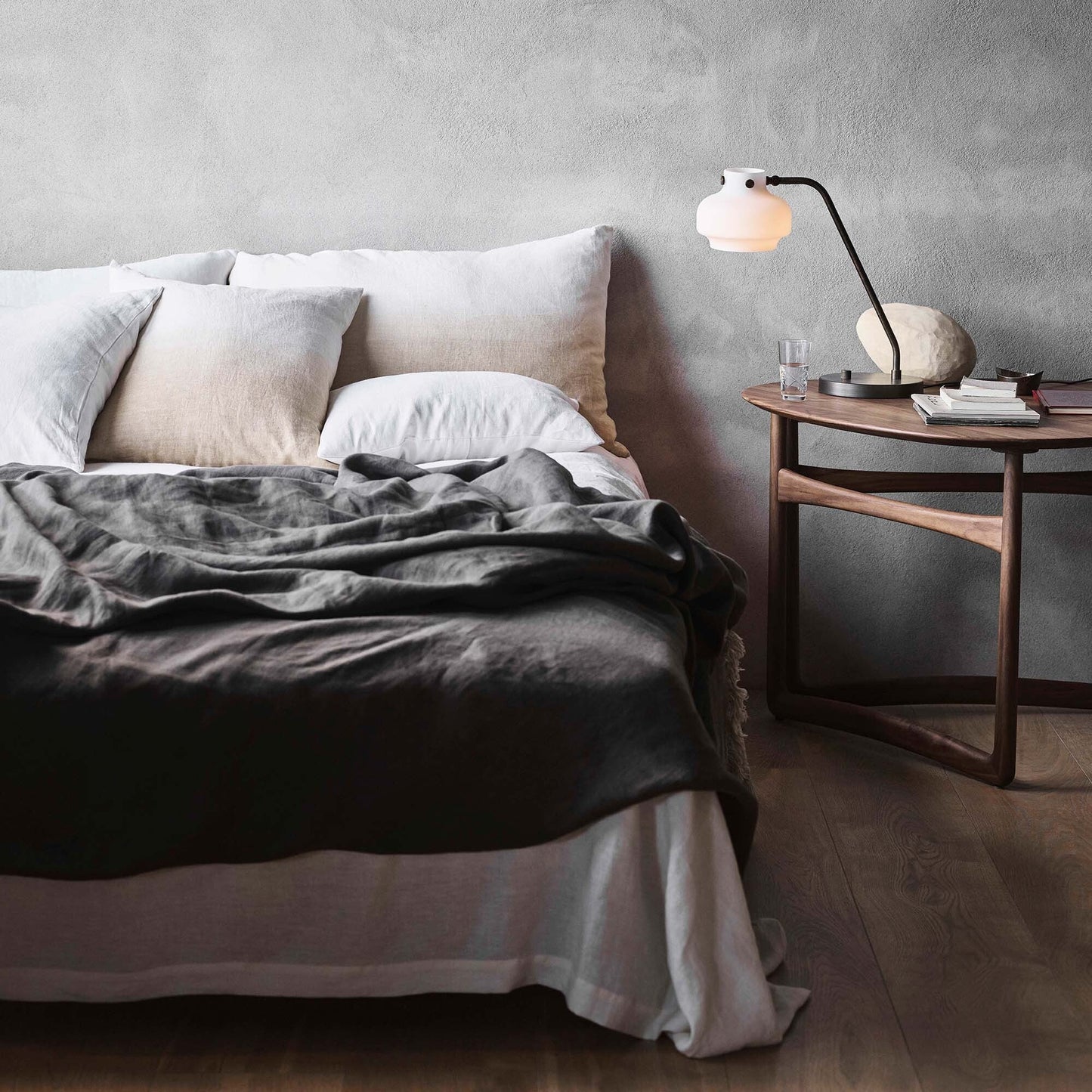 Drop Leaf HM5 Beistelltisch klappbar Weiß