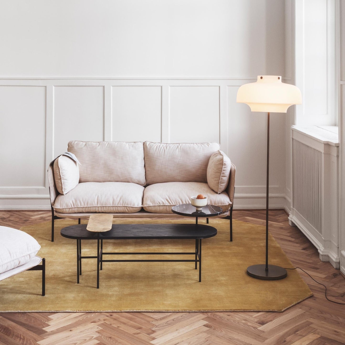 Palette JH7 Beistelltisch Schwarz