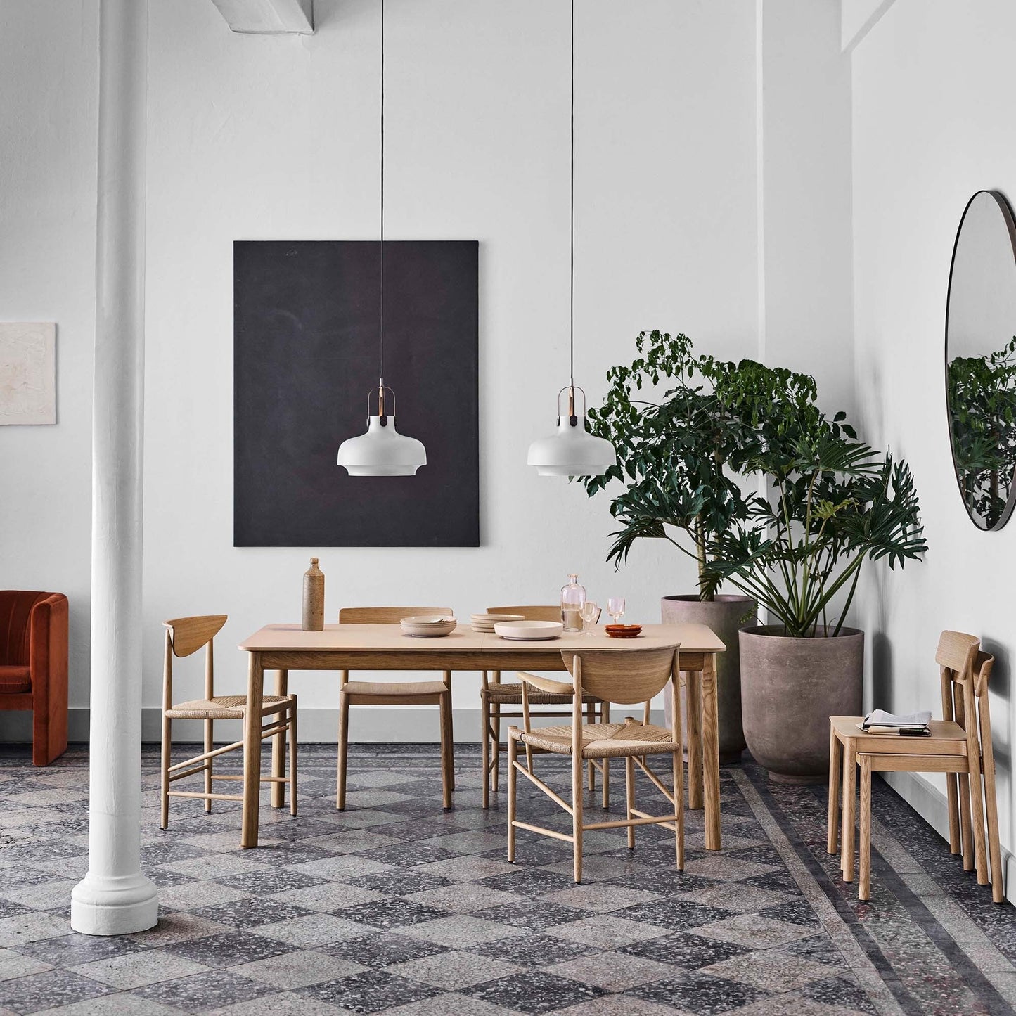 Patch HW1 Esstisch 180x90x75cm ausziehbar Weiß