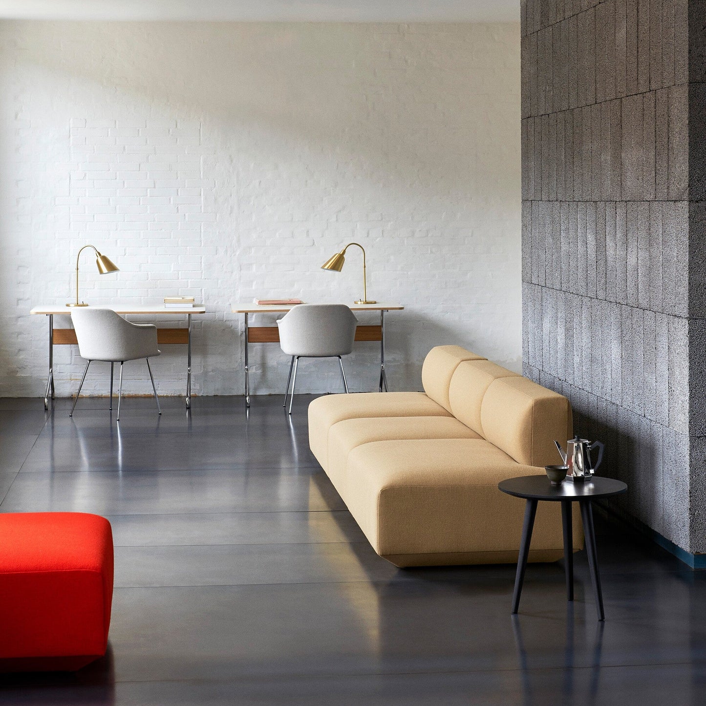 Pavilion AV16 Schreibtisch Gestell chrom