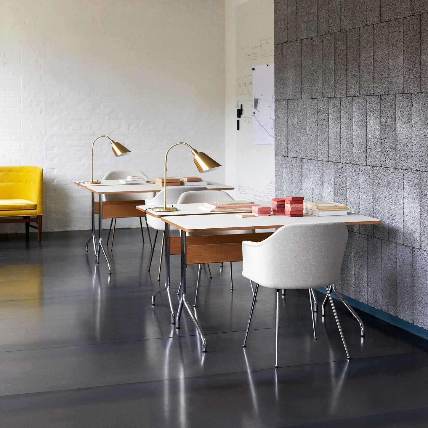 Pavilion AV16 Schreibtisch Gestell chrom